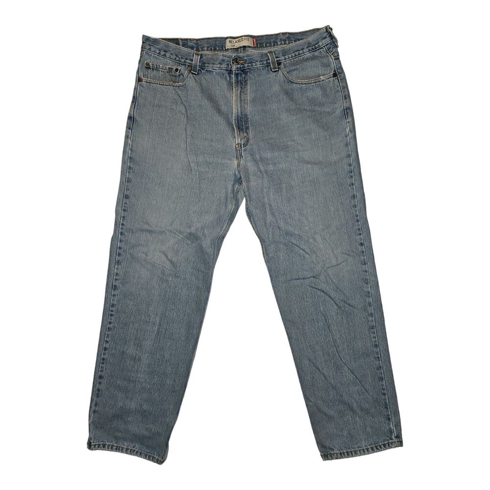 Levi's 550 Jeans Men's 42x32 Straight Relaxed Blue Denim Casual 90's Grunge Y2K